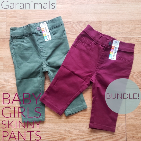 Garanimals Other - Garanimals Baby Girl Pants 3-9 Months Bundle 2pc